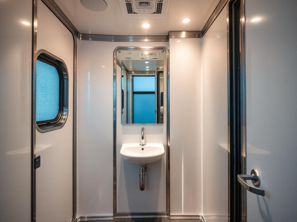 Luxury Restroom Trailers in Charlotte, MI